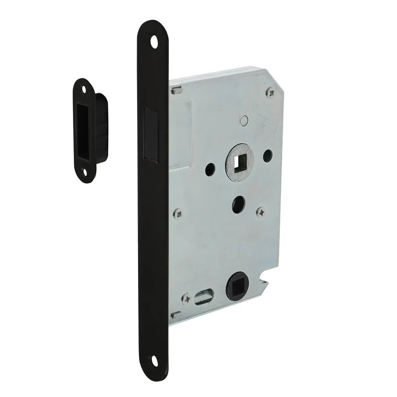 WONINGBOUW MAGNEET BADKAMER/TOILET SLOT 63/8MM, VOORPLAAT AFGEROND ZWA