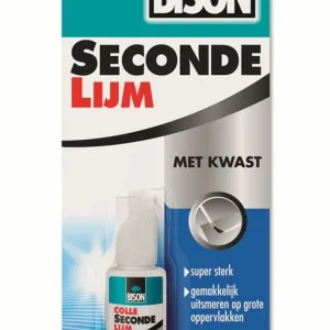 BISON SECONDELIJM MET KWAST BLISTER 5 G NL