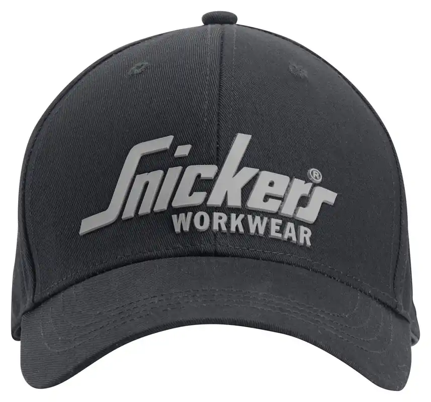 CAP MET LOGO, ZWART - ZWART (0404), N.V.T.