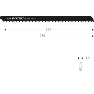 DECOUPEERZAAGBLAD DC355 / T1044DP