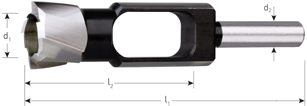 WS PROPPENBOOR, PREMIUM, DIN 7489, ø15