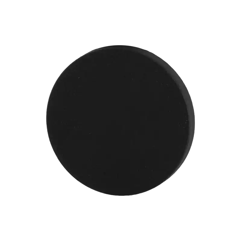 GPF8900VZ ZWART BLINDE ROZET ROND 53X6MM
