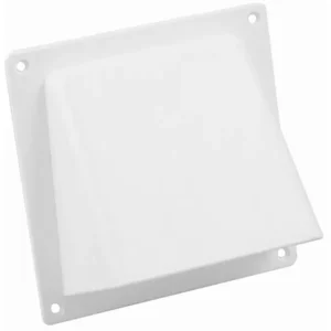UNIVERSELE GEVELKLEP ø100/125/110X54MM WIT
