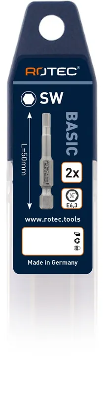 KRACHTBIT BASIC, E6.3, SW 2X50