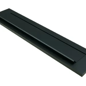 BRIEFPLAAT TA DD.38/42 VEER ZWART R9005 STR