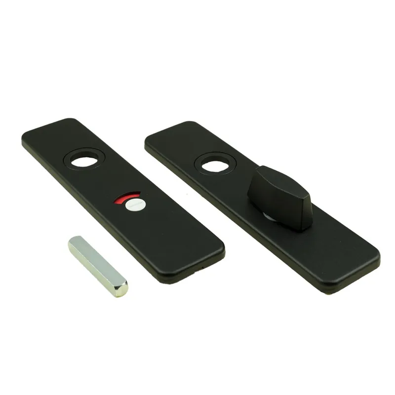 KORTSCHILD WC 185/44 8*55 KLIK ZWART 9005 STR WC KNOP AMI GROOT