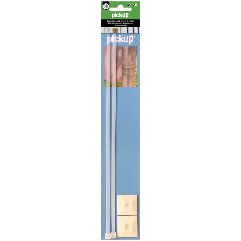 BEVESTIGINGSSET 2 TIE WRAPS LANG