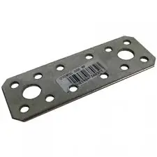 VERBINDINGSPLAAT 100X35X2 MM RVS