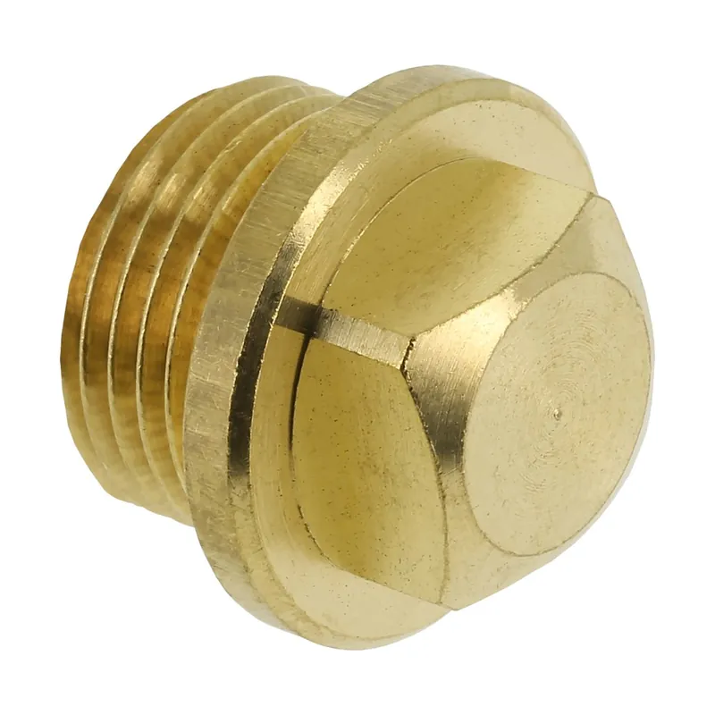 BONFIX DRAAD MESSING PLUG MET VIERKANT 3/8" BU.DR.
