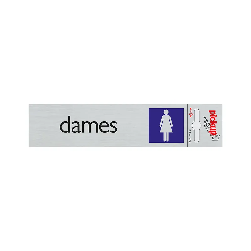 BORD ALULOOK DAMES 165X44 MM ZELFKLEVEND
