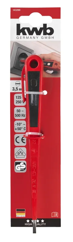 SPANNINGSZOEKER CE-TUEV 190 MM