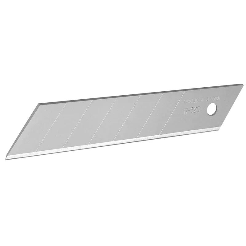 AFBREEKMESJES 25MM - 10 STUKS/DISPENSER