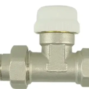 RIKO THERMOSTATISCHE RADIATORKRAAN INCL. ADAPTER 15MM 1/2 RECHT