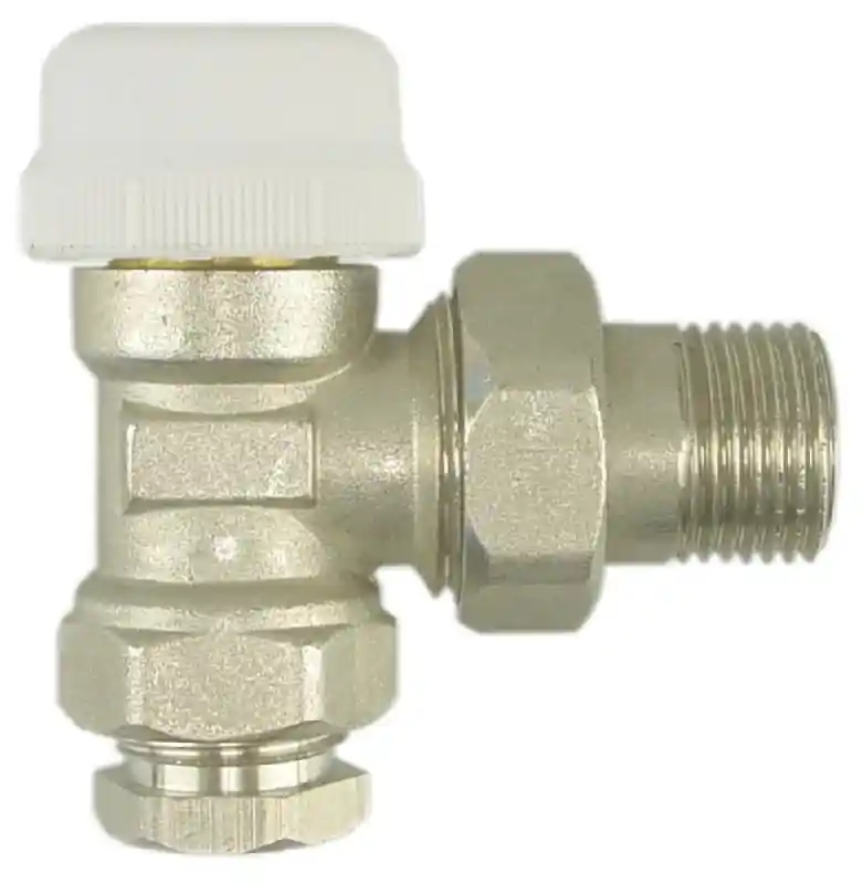 RIKO THERMOSTATISCHE RADIATORKRAAN INCLUSIEF ADAPTER 15MM 1/2 HAAKS
