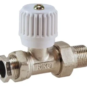 RIKO RADIATOR-VENTIEL+ADAPTER.15MM 1/2RECHT