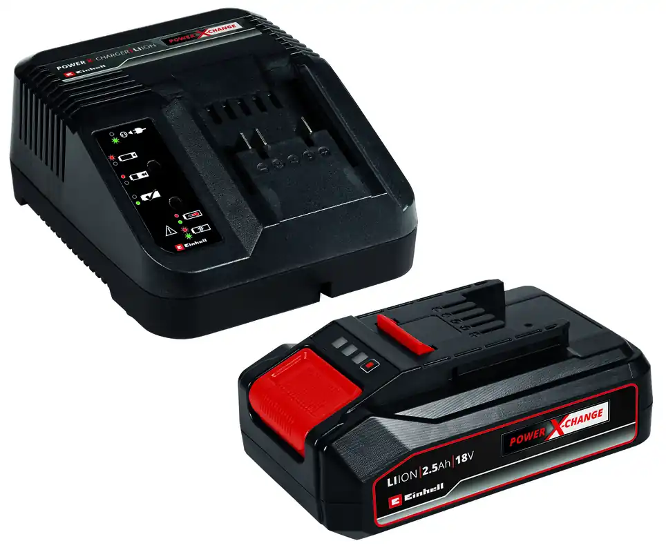 18 V/2.5 AH STARTER KIT - 1 ACCU - SNELLADER - POWER X-CHANGE
