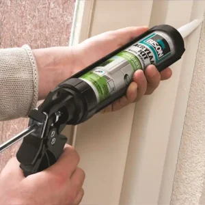 BISON ACRYLAATKIT STRUCTUUR WIT KOKER 300 ML NL/FR
