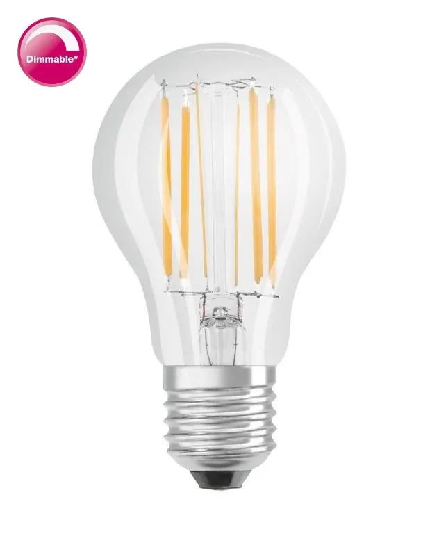OSRAM F-LED CLA75H DIM 7,8W 827 E27