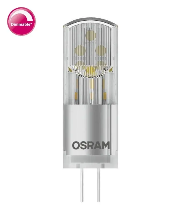 OSRAM LEDPIN20 DIM 12V 2,0W 827 G4