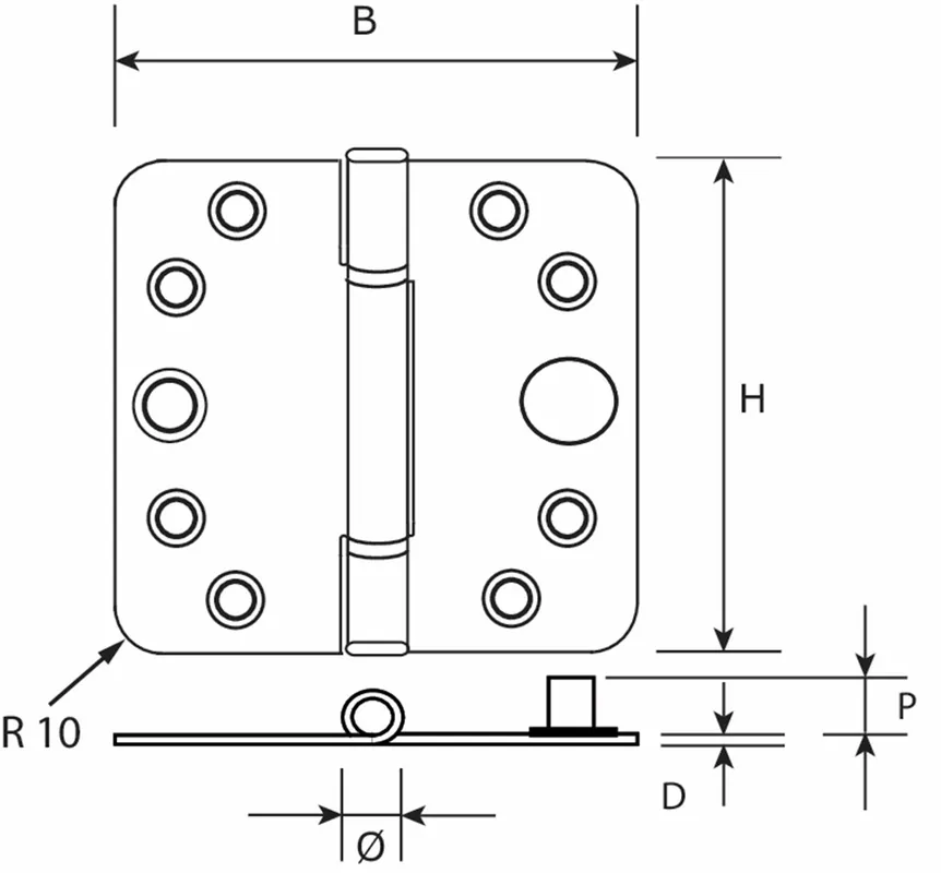 H365E89895125 / SCH.NGLAG SKG***® 3MM 89X89 RVS GEB. RC