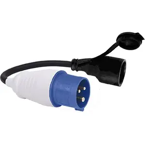 CEE VERLOOPSNOER 20CM CEE STEKKER NAAR CONTRA STEKKER