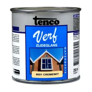 TENCOVERF ZG 9001 CREMEWIT 0,25 WATERBASIS