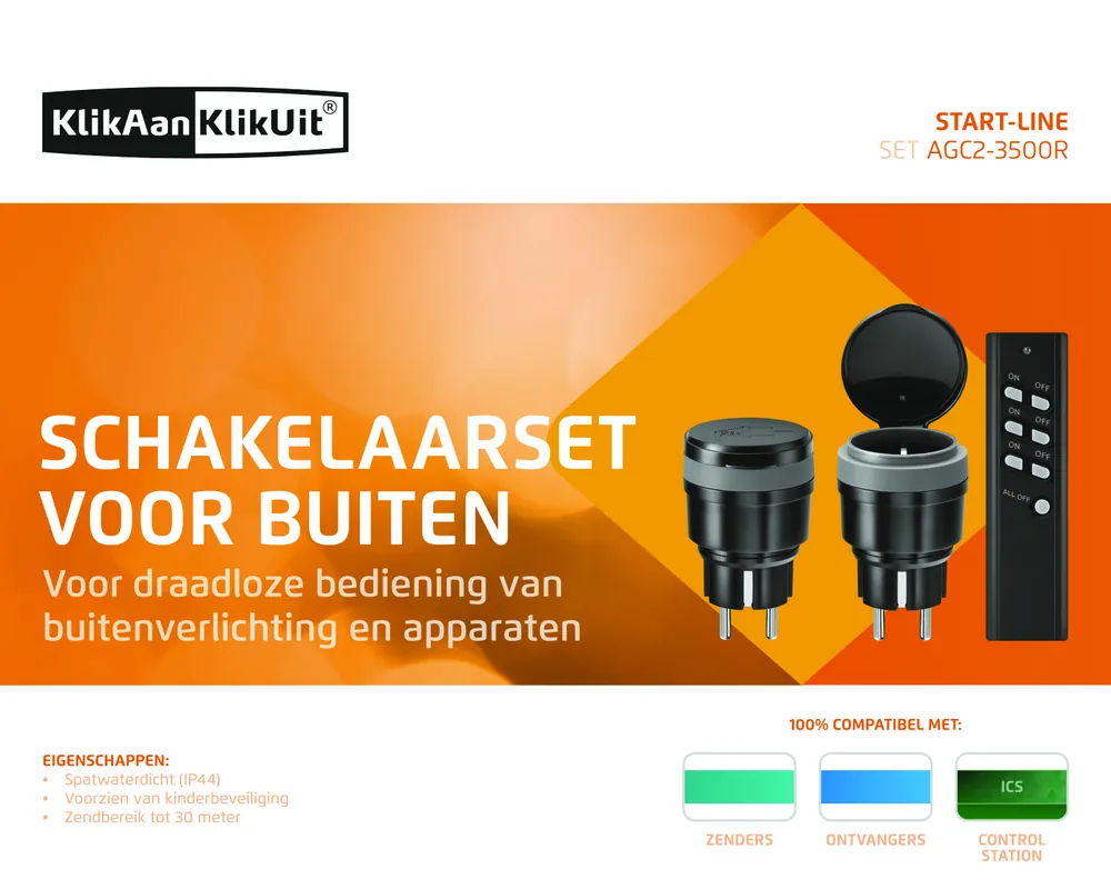 AGC2-3500R SET: 2X AGC-3500 + AB