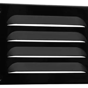 ALU SCHOEPENROOSTER 130X90MM ZWART