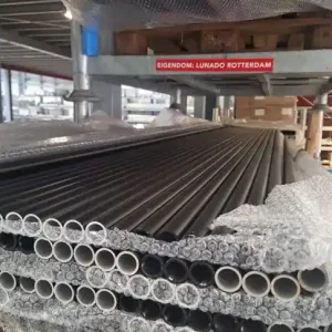40st 3m Aluminium buis zwart gecoat 26.9mm, R508