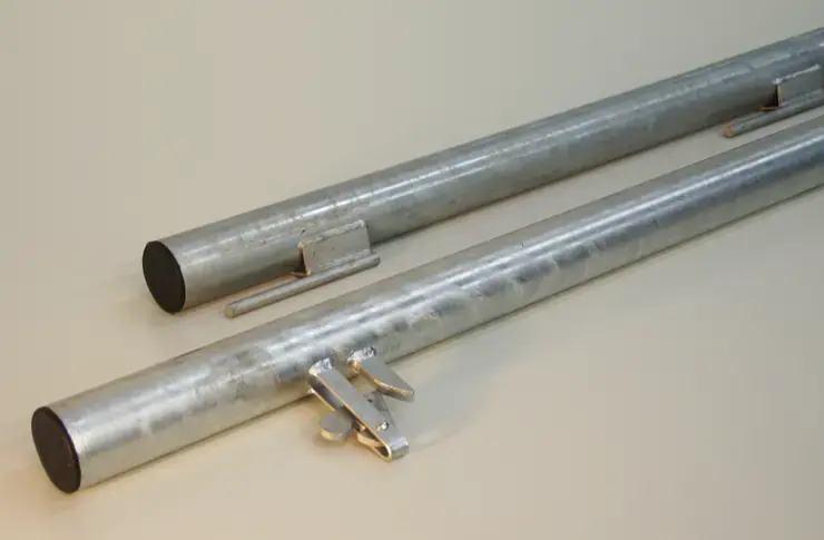 Hangpaal of Sluitpaal Verzinkt (incl. dop)