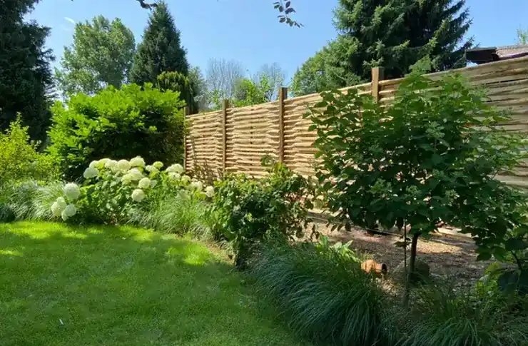 Kastanjehouten Palen 10 x 10 x 300 cm - Fijn Bezaagd