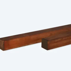 Bankirai paal vierkant 68x68mm