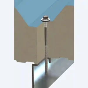 Sandwichschroef RVS HT voor bevestiging in staal <5mm