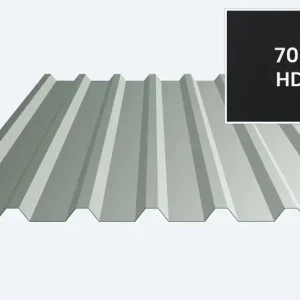 Dakprofielplaat 32/1000D, Antraciet 7016 HDX, Voorraad lengtes