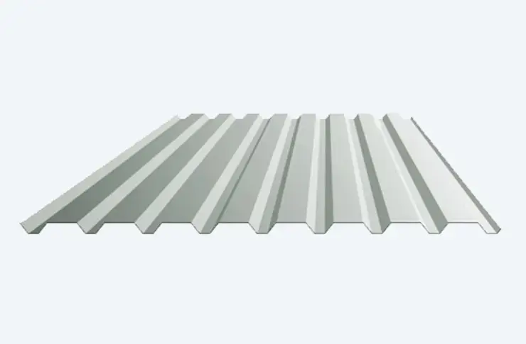 Damwand Wandprofielplaat 20/1100W Op lengte gemaakt