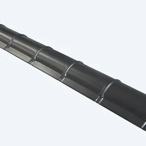 Halfrond nokstuk, 2200mm, kleur naar keuze