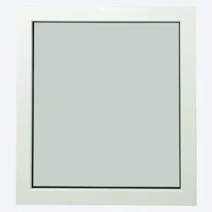 Gealan S9000 Slim Raamkozijn, buitenwerkse maat 1000x1100mm, wit PVC