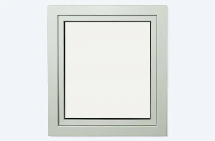 Gealan S9000 Slim Raamkozijn, draai/kiep, buitenwerkse maat 1000x1100mm, wit PVC
