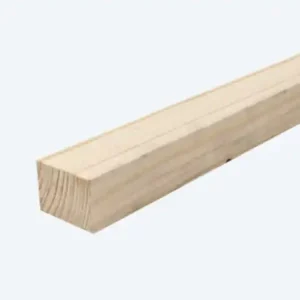 Vurenhout panlat 22x32, lengte 3,9m