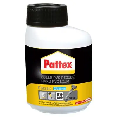 1001019 - PATTEX HARD PVC-LIJM 100ML
