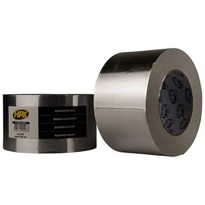 1050613 - HPX ROL ALUMINIUM TAPE 75MM X 50M