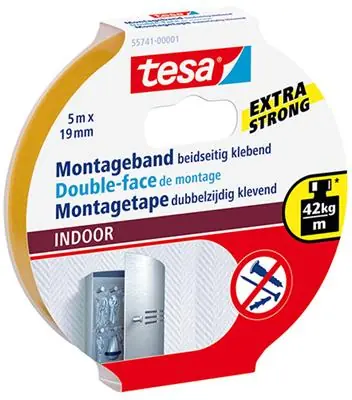 1002806 - TESA MONT.TAPE V BINNEN 5X19