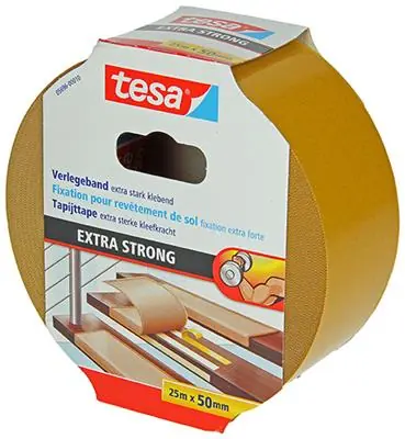 1054489 - TESA TAPIJTTAPE EXTRA STRONG 25M X 50MM