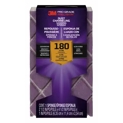1069330 - 3M BLOKSCHUURSPONS MET STOFKANALEN KORREL 180 E, 2503TRI-180