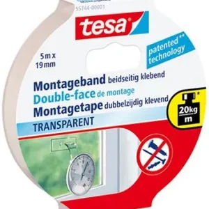 1002811 - TESA MONT.TAPE TRANSP.5MX19MM
