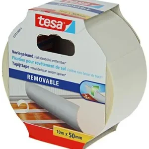 1054491 - TESA TAPIJTTAPE VERWIJDERBAAR 10M X 50MM