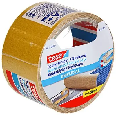 1054493 - TESA TAPIJTTAPE UNIVERSAL 5M X 50MM