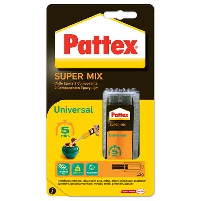 1005196 - PATTEX SUPER MIX UNIVERSEEL 5MIN