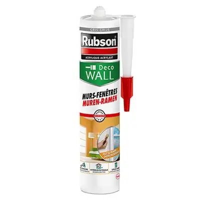 1046432 - RUBSON MUREN & RAMEN ACRYLAAT GRIJS 280ML