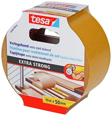 1054488 - TESA TAPIJTTAPE EXTRA STRONG 10M X 50MM